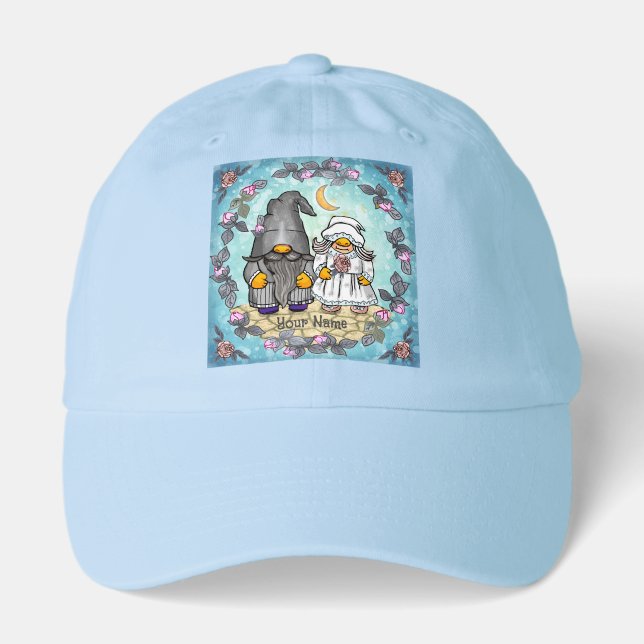 Bride & Groom gnome  Hat (Front)