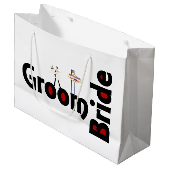 Bride & Groom Las Vegas Wedding Gift Bag