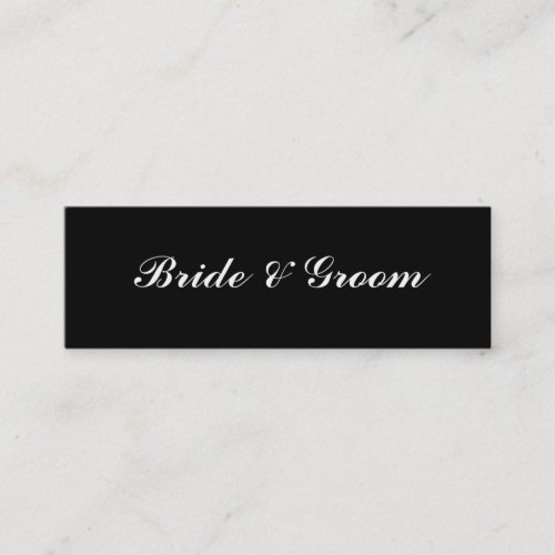 Bride &amp; Groom Business Cards