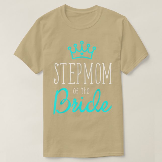 Bride Groom Shirts Stepmom of The Bride Wedding Sq (Design Front)