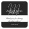 Bride Groom Thank You Wedding Favor Stickers