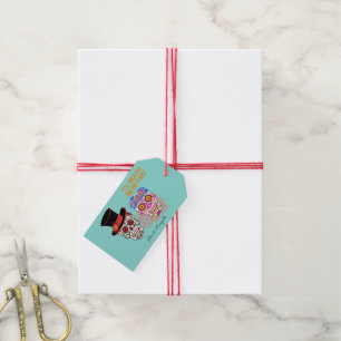 Bride & Groom Till Death Do Us Party Gift Tags