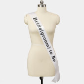 Bride(groom) to Be sash (Mannequin)