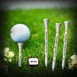 Bride Groom Wedding Couple Year Watercolor Flowers Golf Tees<br><div class="desc">Bride Groom Wedding Couple Watercolor Flowers Year Favors Pesonalize Golf Tees is great to add to the wedding favors for the guest and weding party. The golf tees are wonderful, especially if the bride or groom are golfers or the wedding is being held on a golf course. Also the favors...</div>