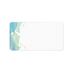 BRIDE & GROOM Wedding Print Your Own Label pink