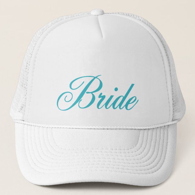 Bride Hat in Blue (Front)