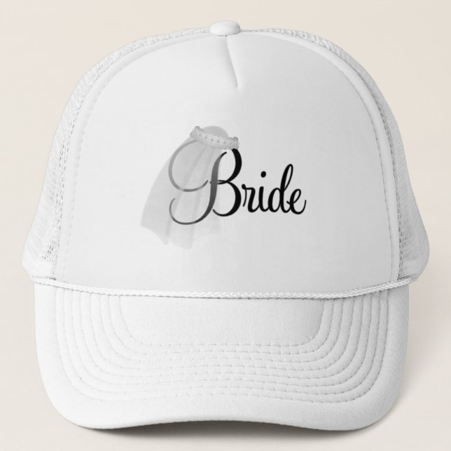 Bride Hat's Trucker Hat (Front)