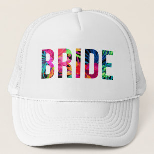 BRIDE Hawaiian Tropical Trucker Hat