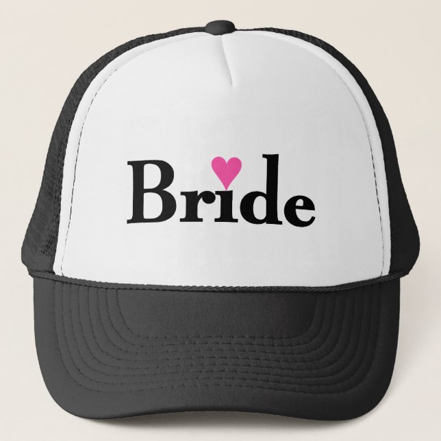Bride Heart Trucker Hat (Front)