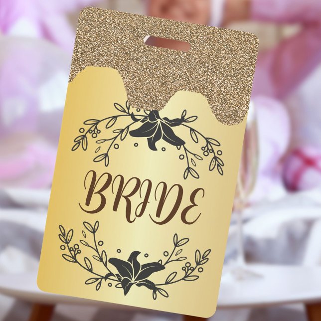Bride Hen Night wife to be badge lanyard (Bride hen do badge)