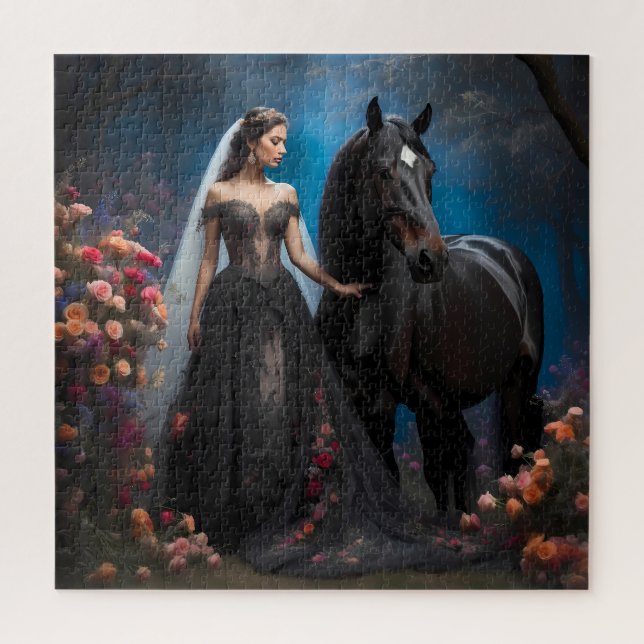 Bride & her Stud Wildlife & Nature  Jigsaw Puzzle (Vertical)