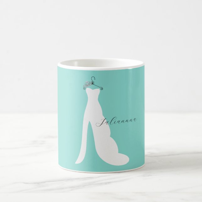 BRIDE Here Comes The Bride Shower Party Coffee Mug (Center)