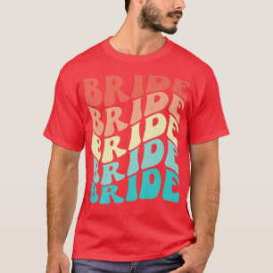 Bride I Do Crew Retro Bachelorette Party Bridesmai T-Shirt