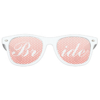 Bride in Script Sunglasses | Blush Pink Shades