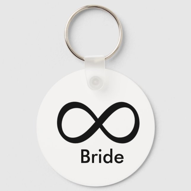 Bride Infinite Love Keychain (Front)