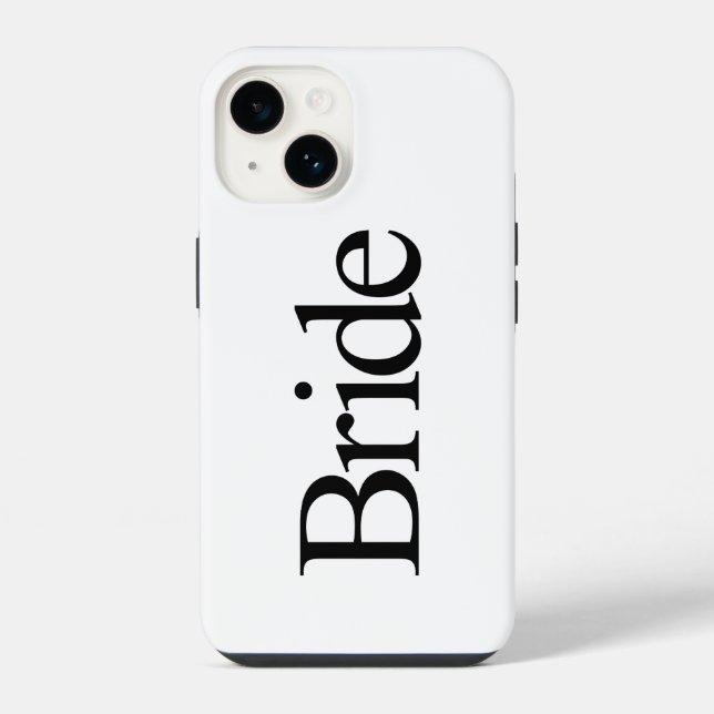 Bride Iphone Case (Back)