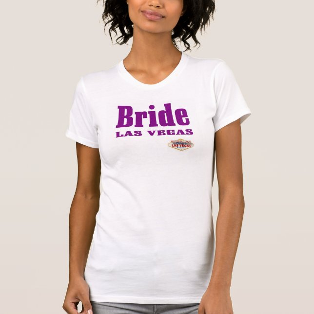 Bride Las Vegas Camisole T-Shirt (Front)