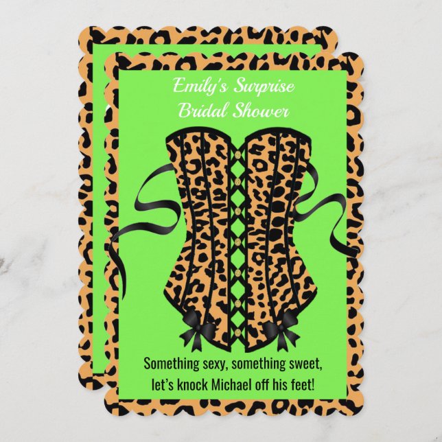 BRIDE Last Fling Before Ring Bachelorette Party Invitation (Front/Back)