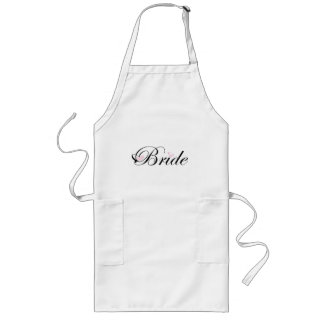 Bride Long Apron