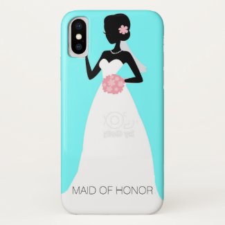 Bride, Maid of Honor, or Bridesmaid's Phone Case
