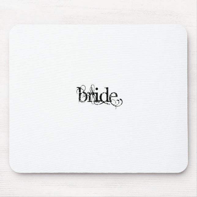 Bride Mouse Pad (Front)