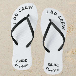 Bride tribe 2024 flip flops