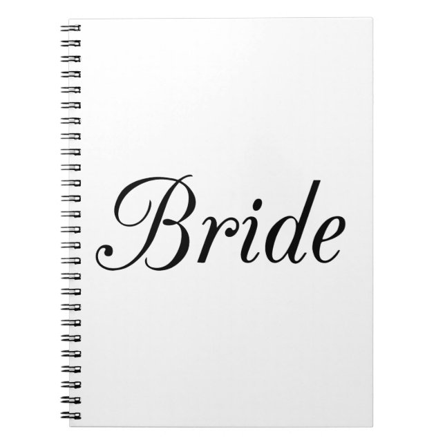 Bride Notebook (Front)