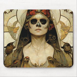 Bride Of Death Gothic Horror Mouse Pad