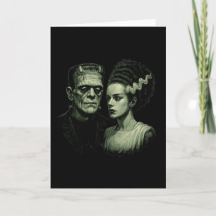 Bride Of Frankenstein Folded Card