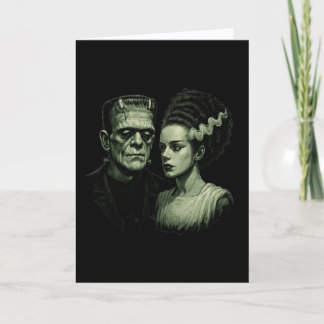 Bride Of Frankenstein Folded Card