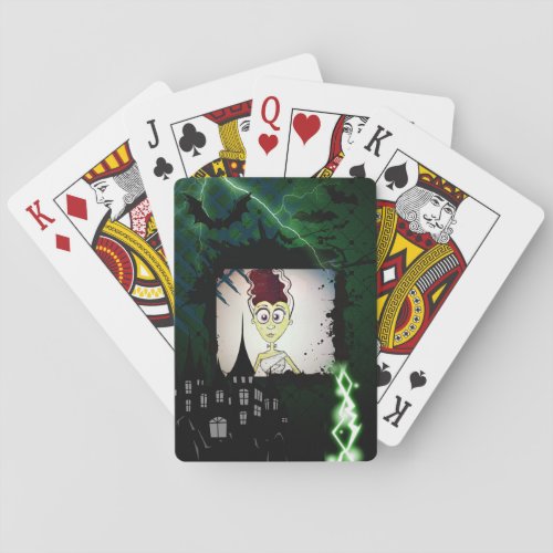 Bride of Frankenstein Poker Cards