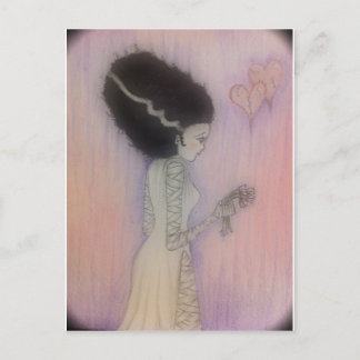 Bride of Frankenstein Postcard