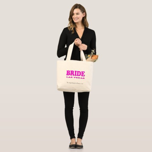 Bride of Las Vegas Jumbo Tote Bag
