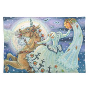 BRIDE OF SLEEPY HOLLOW, UNICORN HORSE PLACE MAT