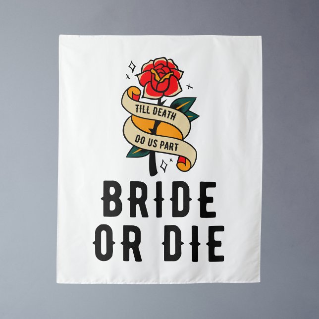 Bride Or Die Backdrop Till Death Do Us Part Gothic (Bride Or Die Backdrop Till Death Do Us Part Gothic
)