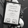 Bride or Die Gothic Bachelorette Party Invitation