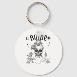 Bride Or Die Till Death Do Us Party Gothic Bachelo Keychain
