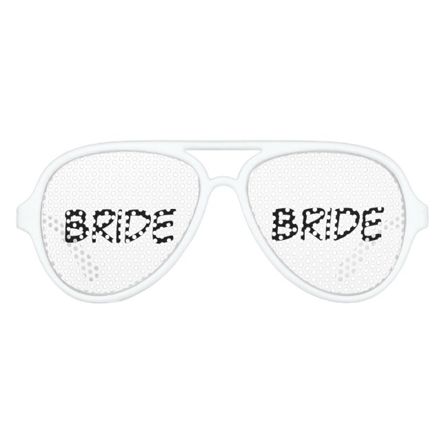 "Bride" Party Shades (Front)