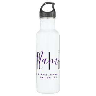 Bride Personalized Water Bottle HAMbyWG
