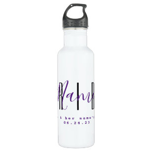 Bride Personalized Water Bottle HAMbyWG