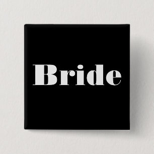 Bride Pinback Button
