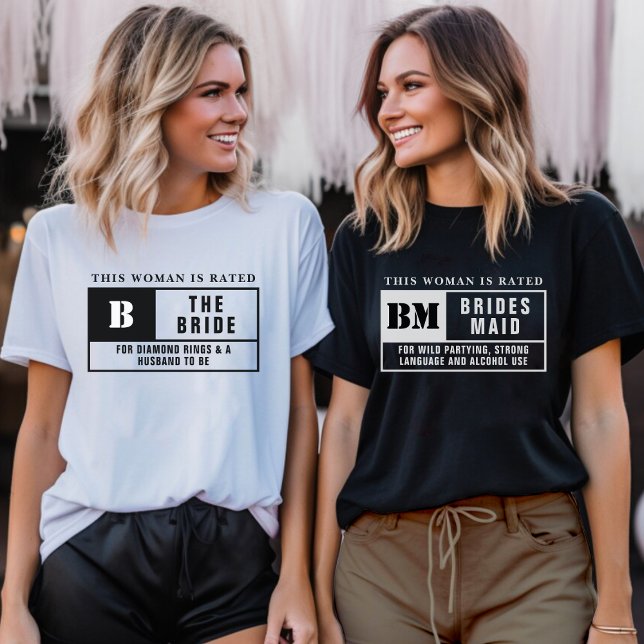 Bride Rating Bachelorette Party T-Shirt (Bride Rating Bachelorette Party T-Shirt
)