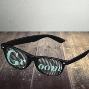 BRIDE Reception Shower Bridal Wedding Party Groom Retro Sunglasses