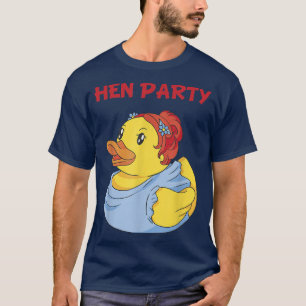Bride Rubber Duck Party Women Girls Hen Party T-Shirt