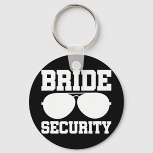 Bride Security Ring Bearer Wedding Party Kids Boys Keychain