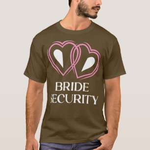 Bride Security Wedding Entourage Little Ring Bear  T-Shirt