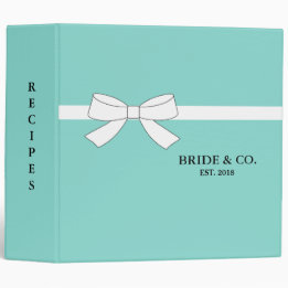 Bride Shower Kitchen Tea Party Photo Recipe 3 Ring Binder