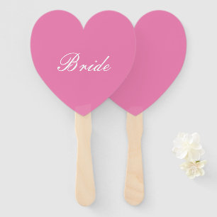 BRIDE SIGN,BRIDAL SHOWER HAND FAN