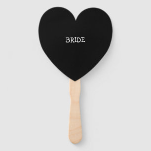 BRIDE SIGN,BRIDAL SHOWER HAND FAN
