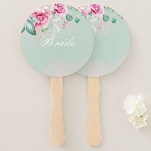 BRIDE SIGNBRIDAL SHOWER HAND FAN